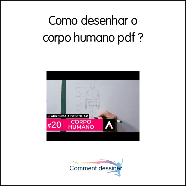 Como desenhar o corpo humano pdf